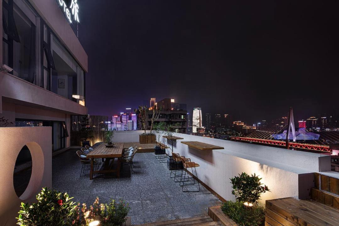 Walling Hotel - Chongqing Jiefangbei Hongyadong Zewnętrze zdjęcie
