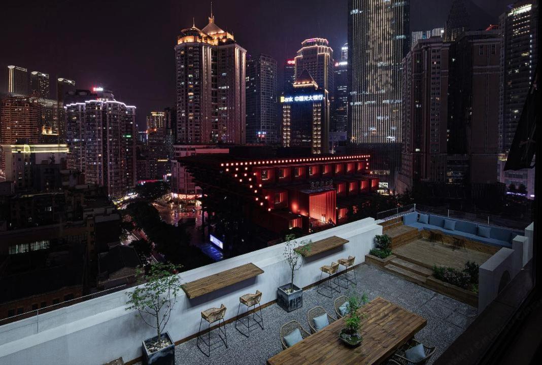 Walling Hotel - Chongqing Jiefangbei Hongyadong Zewnętrze zdjęcie